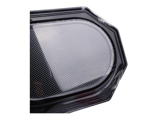 Kandikud SPINO, plastik, 35 x 25 cm 3 tk, must