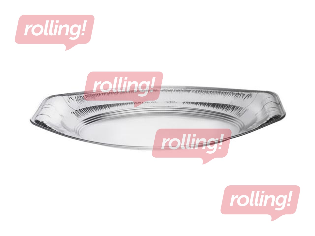 Paplātes, 34.9x23.8 cm, alumīnija, 10gab.