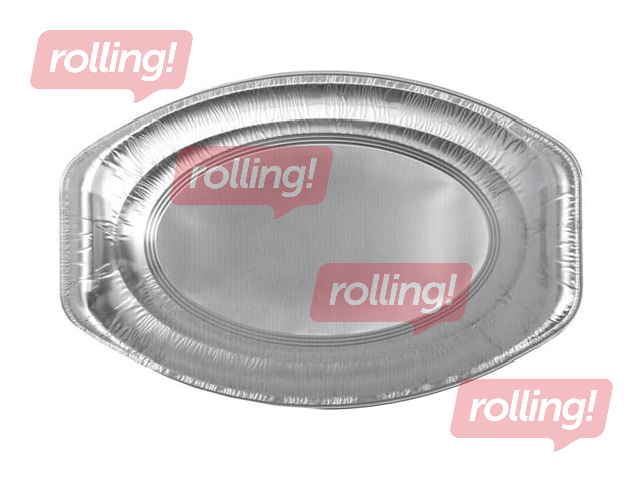 Подносы, алюминиевые, 42.8 x 27.8 cm 10 шт.