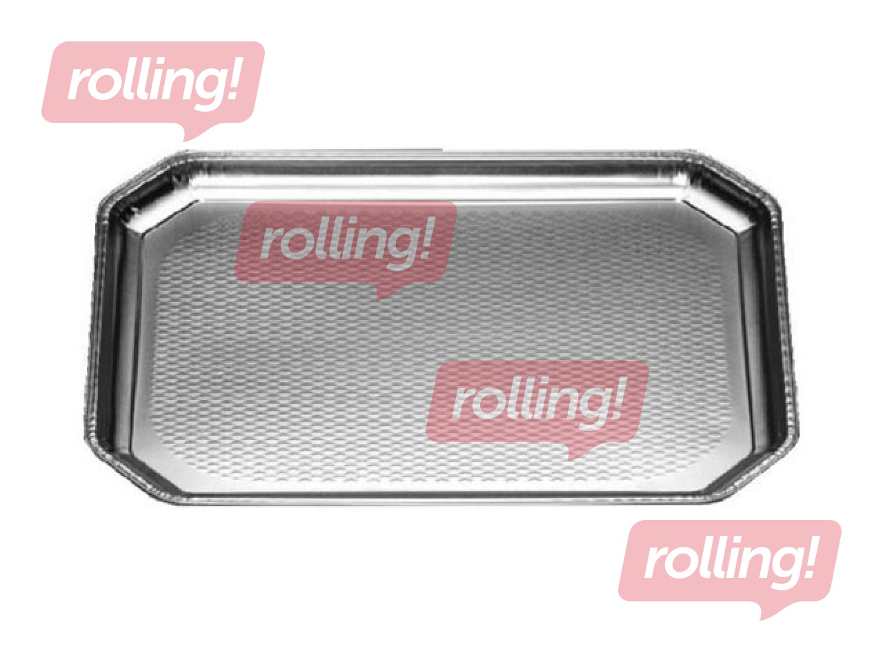 Поднос, алюминий, 37.5х28см, 5 шт.