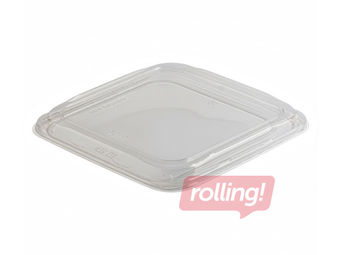 Lids for sushi trays, plastic, 256x256x22.5mm, 25pcs