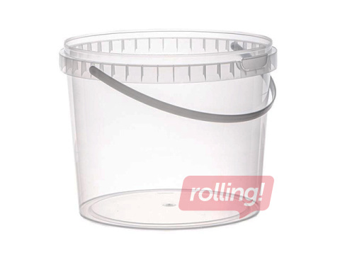 Spainis ar vāku un rokturi, Ø195/156mm, 3l