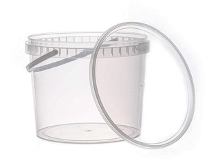 Spainis ar vāku un rokturi, Ø195/156mm, 3l