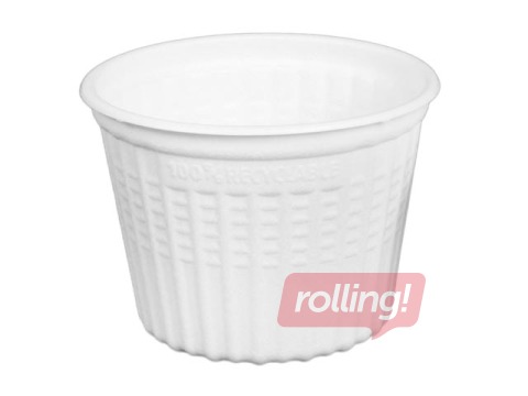 Containers for hot food, 500ml, Ø115/85mm, PP, 25 pcs.