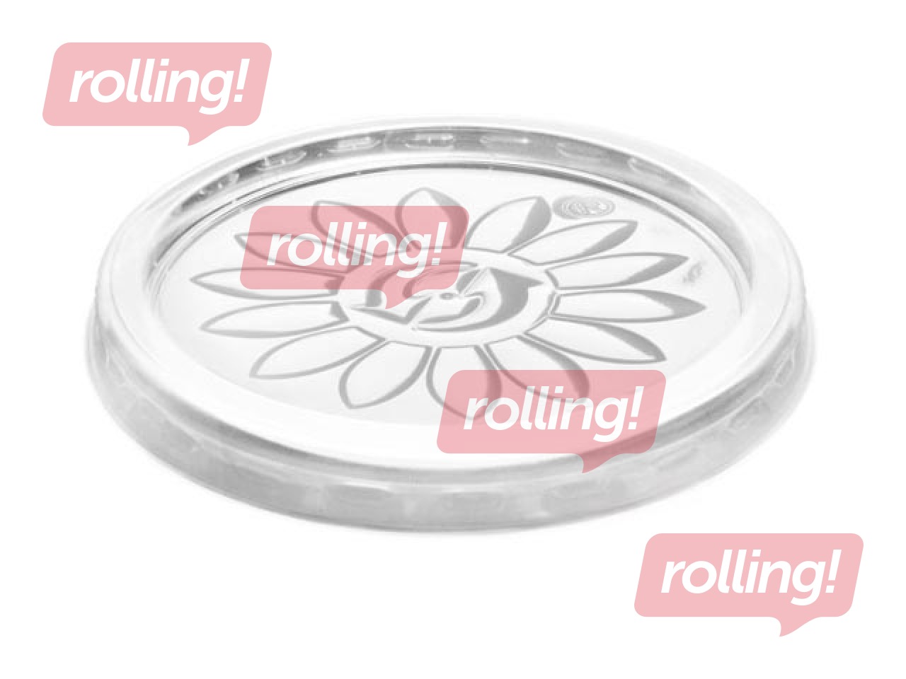 Kaante komplekt kuumadele toitudele mõeldud nõudele, Ø115mm, PP, 25 tk.