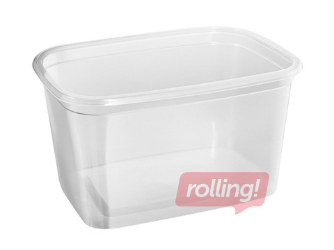 Containers without lids, plastic, 750ml, 500 pcs.