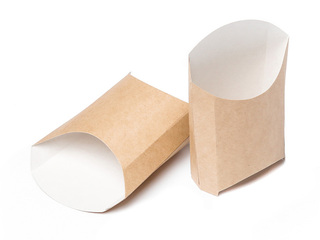 Paberpakendid Eco Fry, pruunid, 100x50x120mm, 50tk