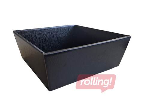 Cardboard container, black, 170x170x80mm, 1pc
