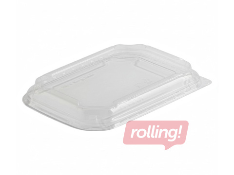 Lids for paper containers, plastic, 218x156x26mm, 50pcs