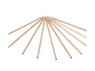 Skewers, wooden, 10cm, 1000 pcs.
