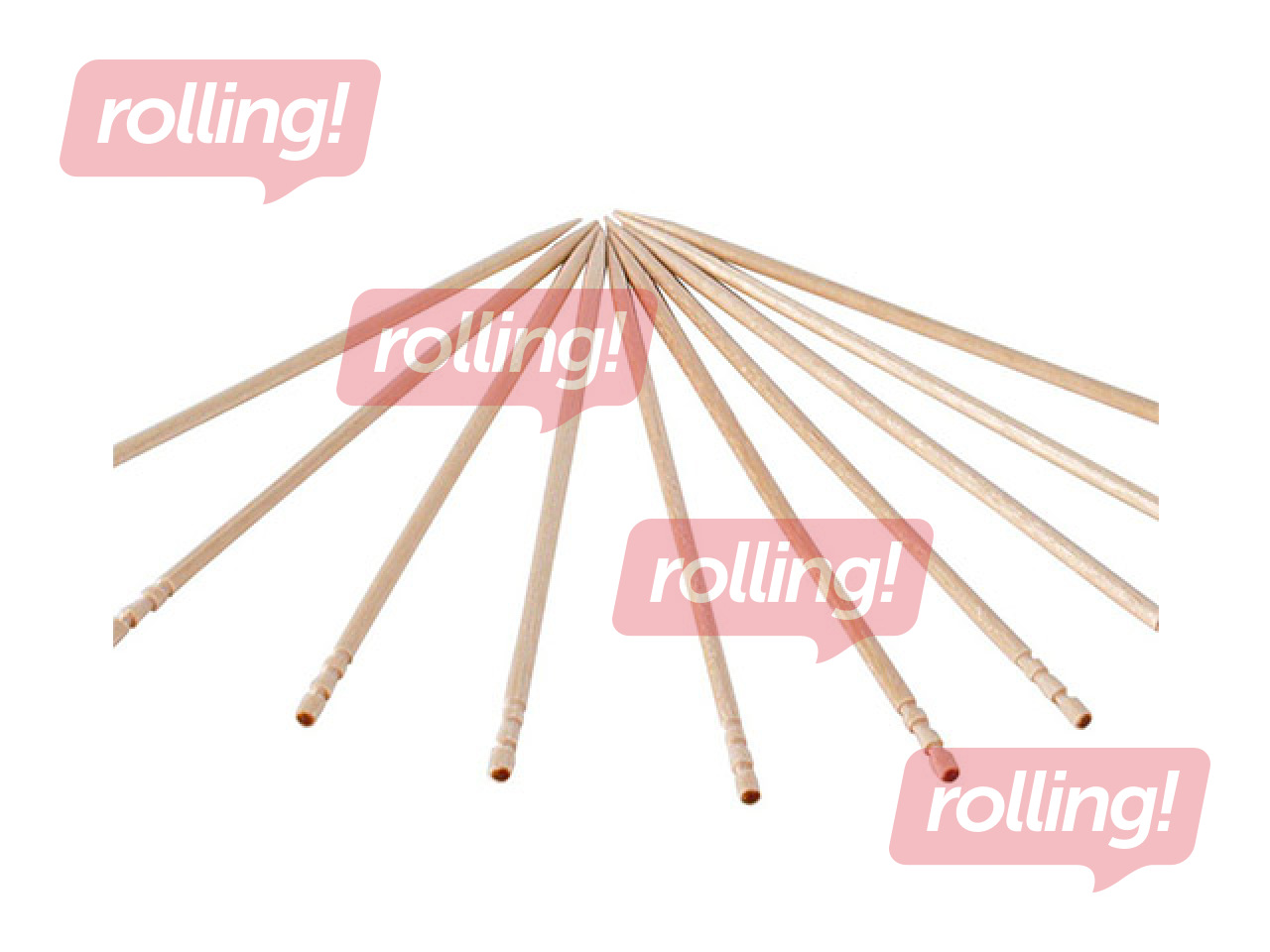 Skewers, wooden, 10cm, 1000 pcs.