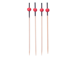 SALE Puidust vardad (punase kuuliga), 9 cm, 100 tk.