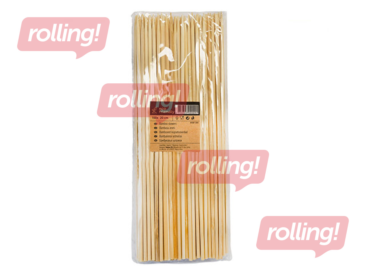 Iesmi, bambusa, 20cm, 100 gab.