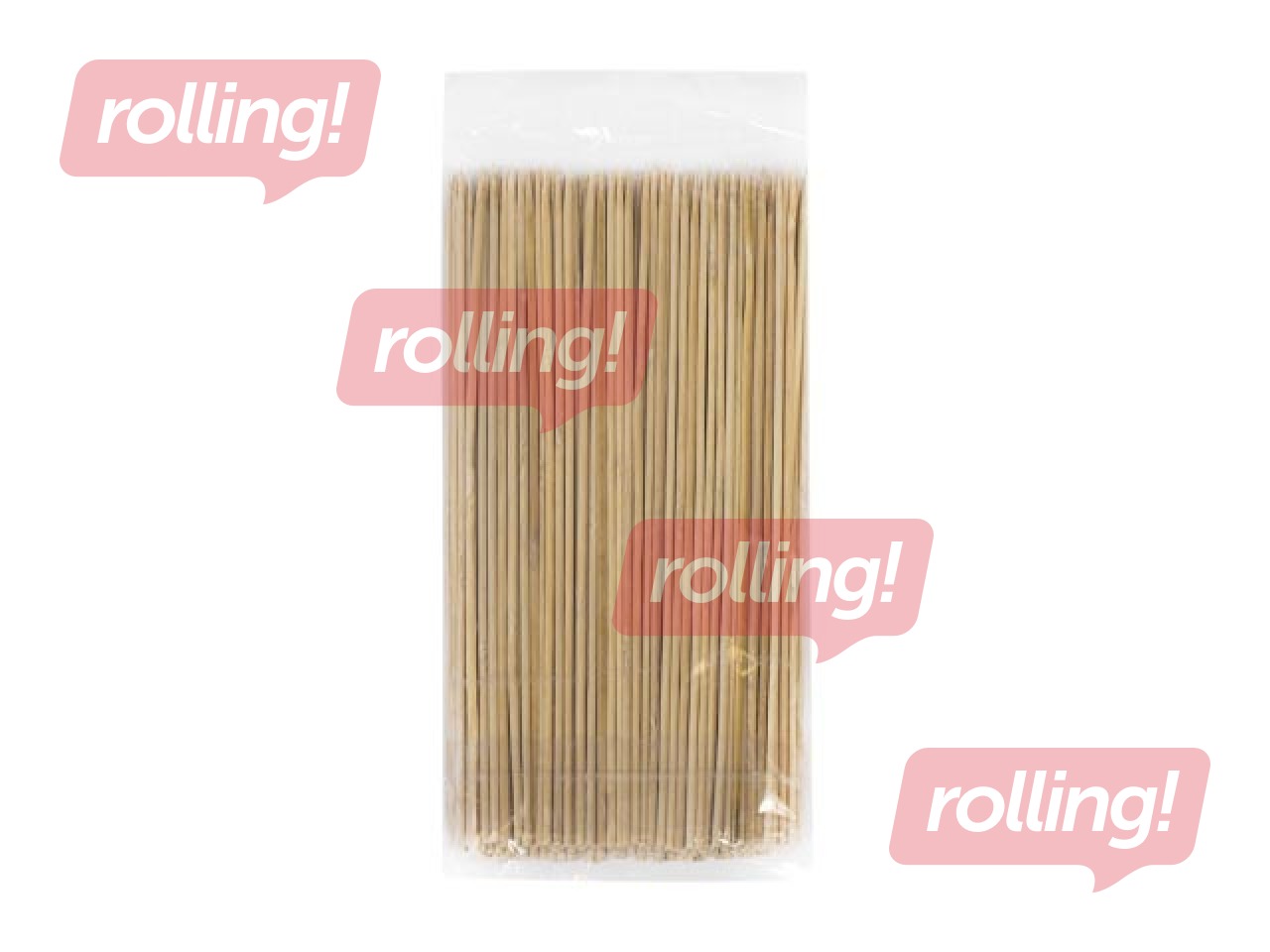 Skewers, bamboo, 3mm x 25cm, 200 pcs.