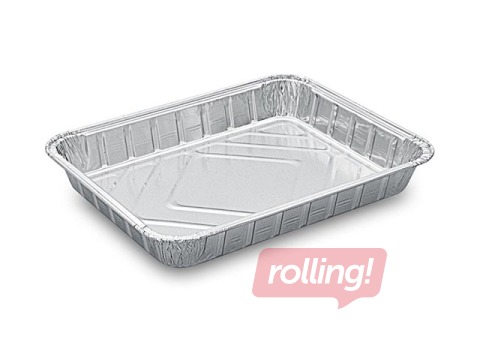 Алюминиевая посуда 22.7x17.7 см, h3 см