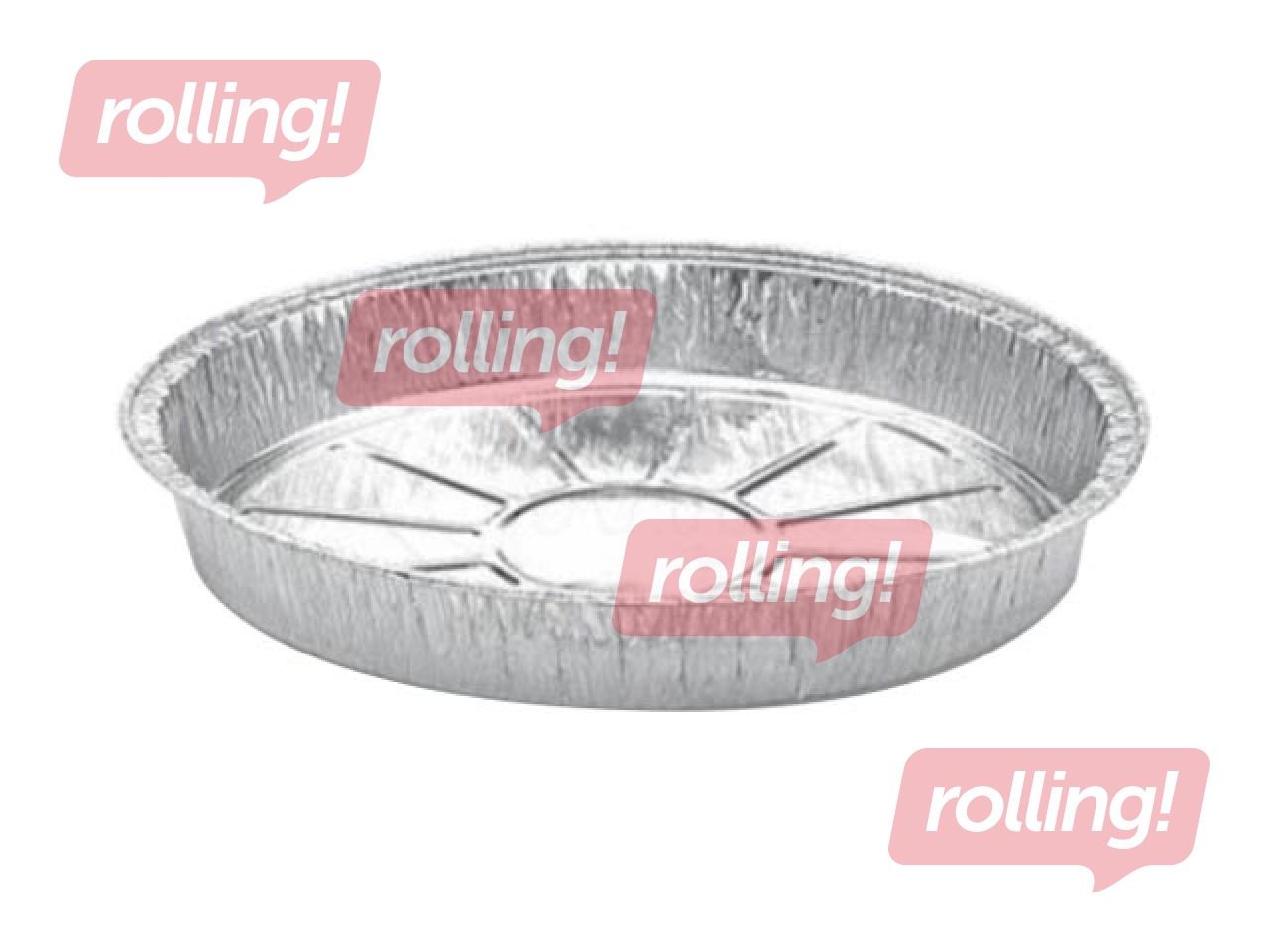 Alumiiniumist anum Ø 21,4 cm, h 2,3 cm