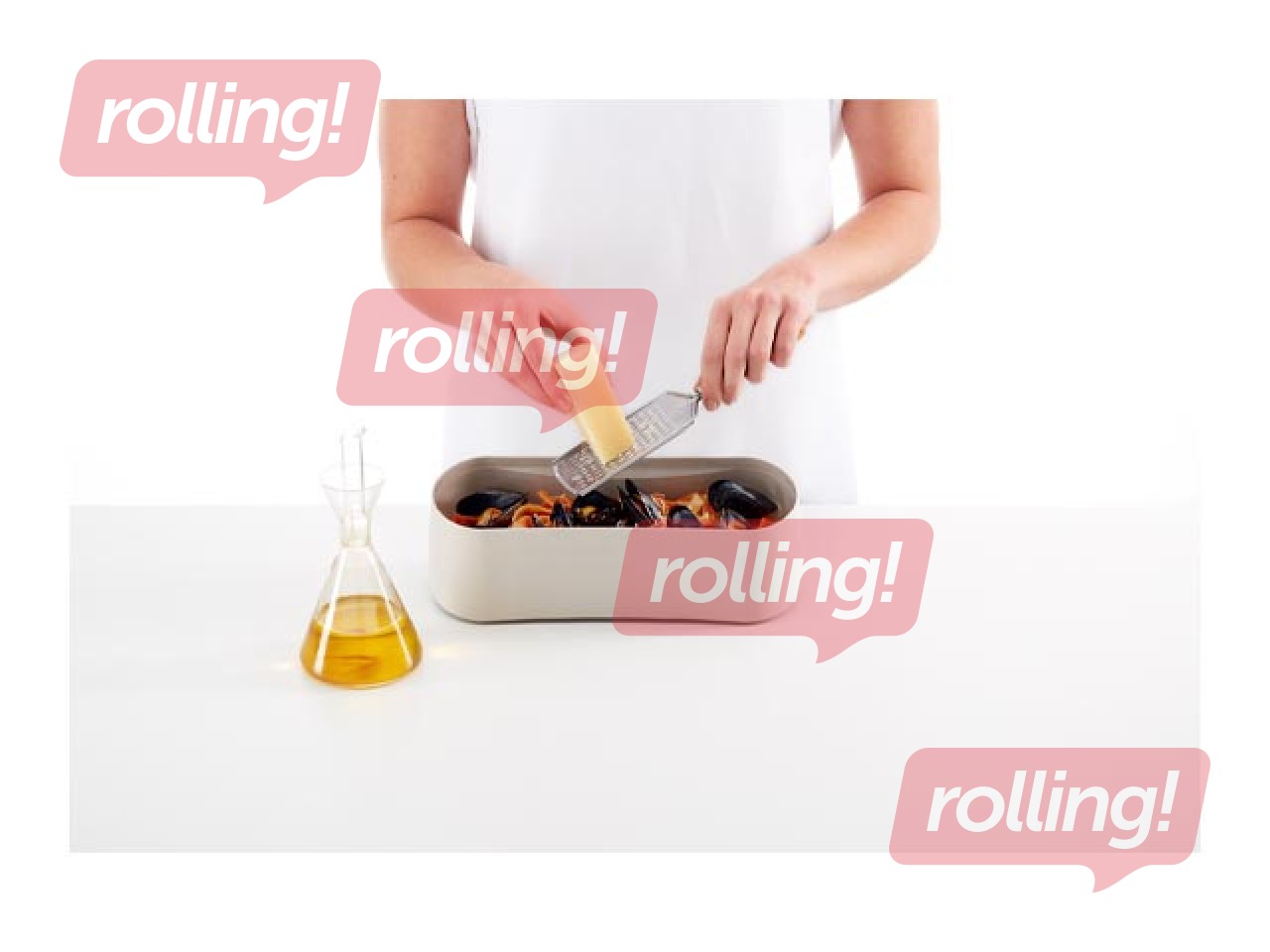 Makaronu gatavotājs mikroviļņu krāsnij Lekue