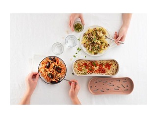 Makaronu gatavotājs mikroviļņu krāsnij Lekue