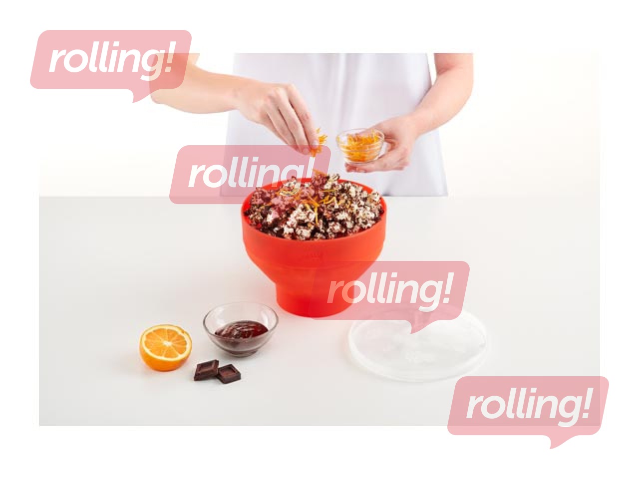 Microwave popcorn maker Lekue