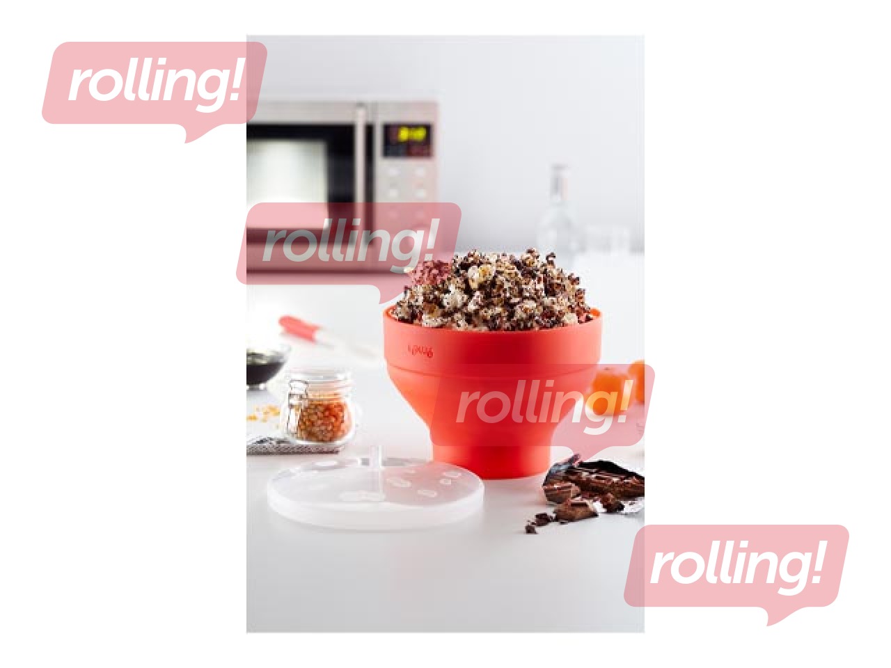 Microwave popcorn maker Lekue