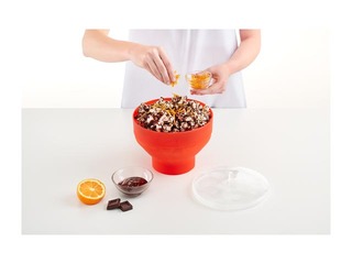 Mikrolaineahju popkorni valmistaja Lekue