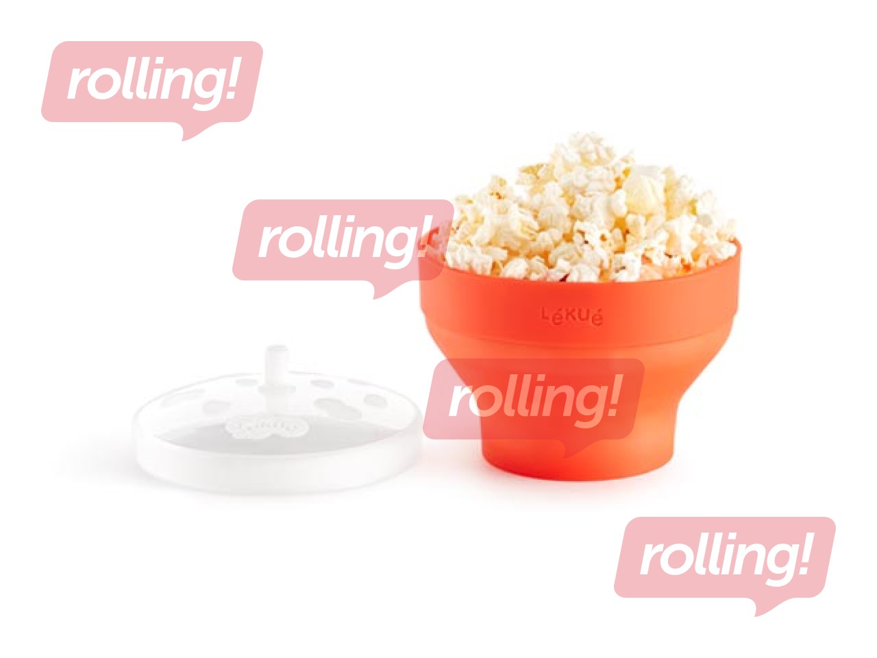 Mini popkorni valmistaja mikrolaineahju Lekue