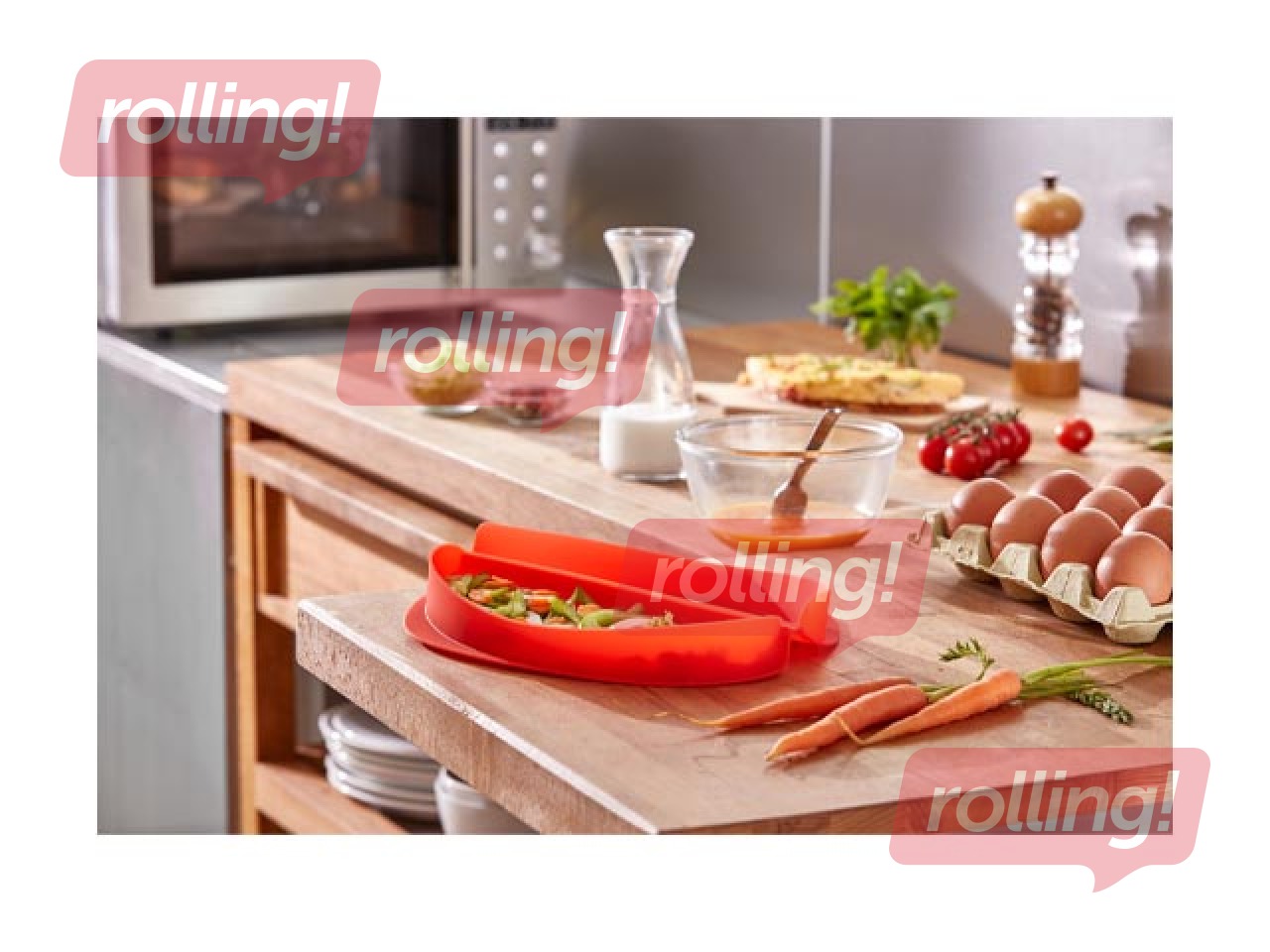 Omelette maker for microwave Lekue