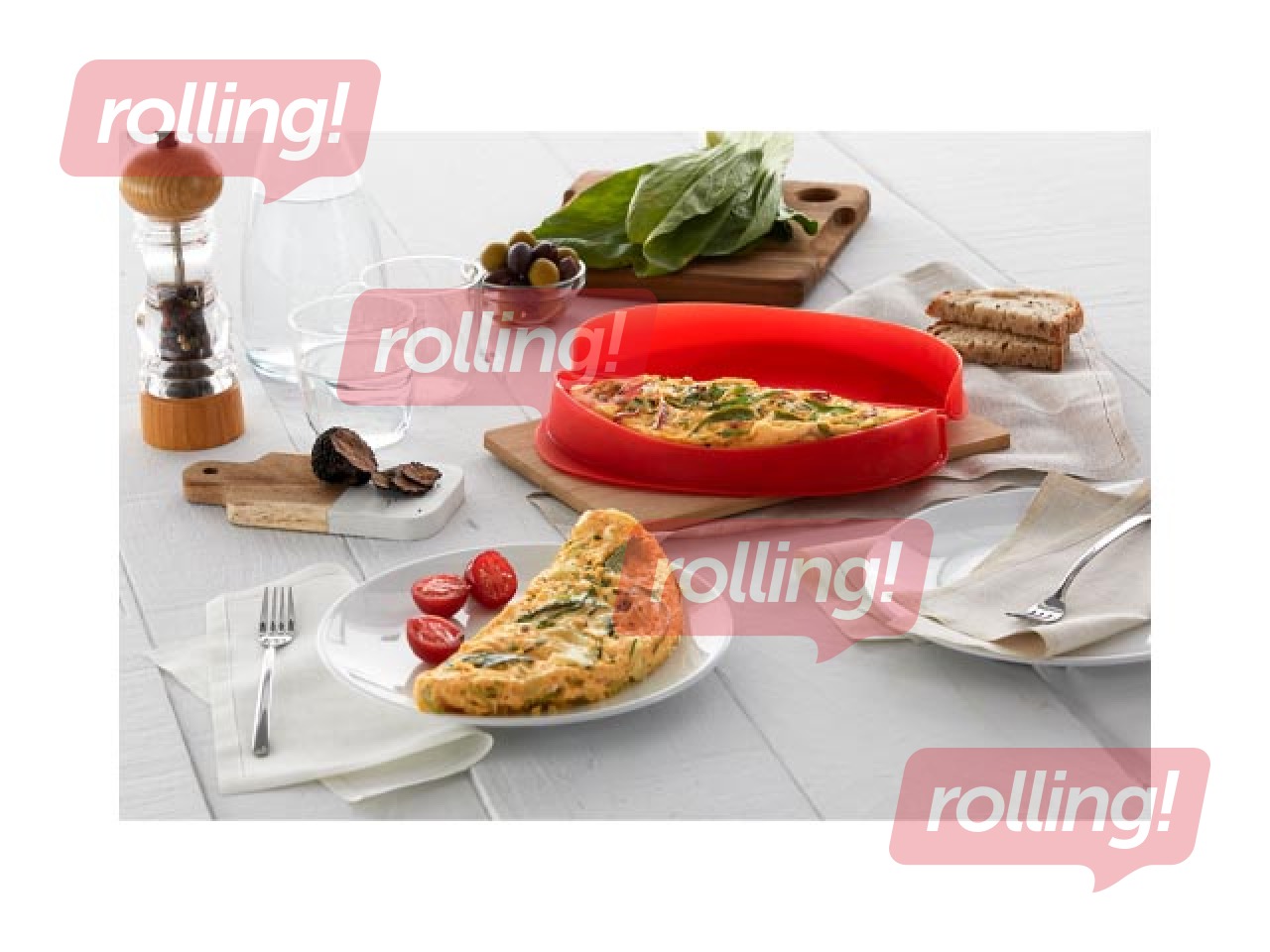 Omelette maker for microwave Lekue