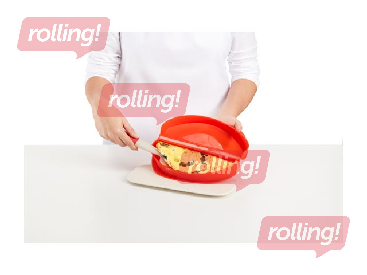 Omelette maker for microwave Lekue