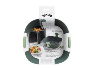 Air fryer basket Lekue, silicone, 22x22cm