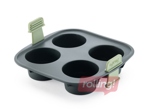 Muffin mold for air fryer Lékué, silicone, 4 cavities