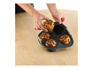 Muffin mold for air fryer Lékué, silicone, 4 cavities