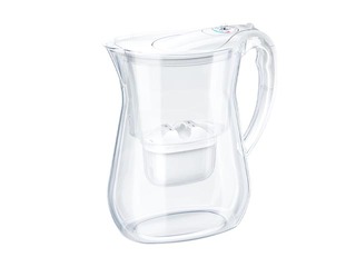 VeefilterkannAquaphor Lago, 3.8l, valge