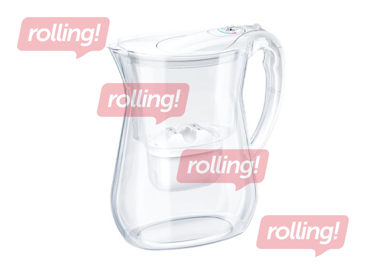 VeefilterkannAquaphor Lago, 3.8l, valge