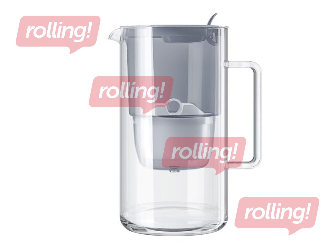 Klaasist veefilterkann Aquaphor Maxfor+, 2.5l, hall