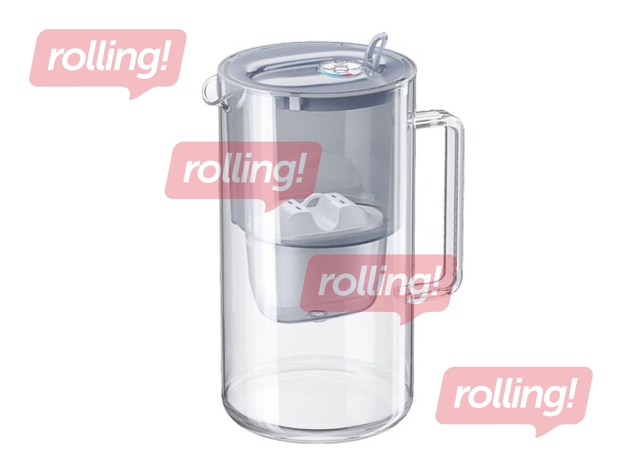 Klaasist veefilterkann Aquaphor Maxfor+, 2.5l, hall