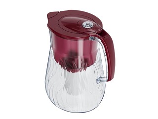 Ūdens filtrakrūze  Aquaphor Orleans A5 Mg+, 4.2l, bordo