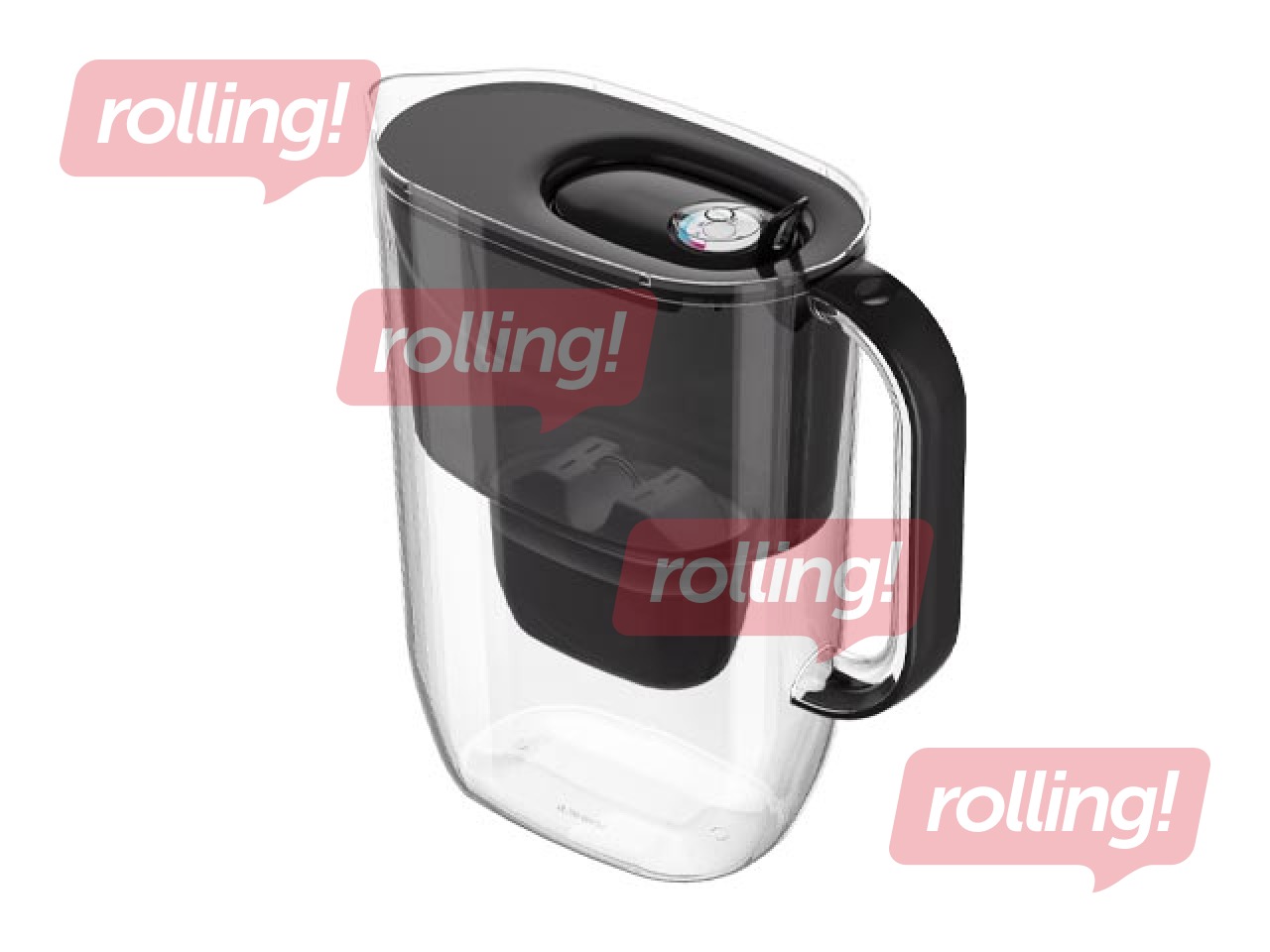 Фильтр-кувшин для воды Aquaphor Fresh, 3.2л, чёрный