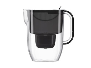 Water filter jug Aquaphor Fresh, 3.2l, black