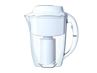 Akuga veefiltri kann Aquaphor J. SHMIDT 500, 2,8 L, valge