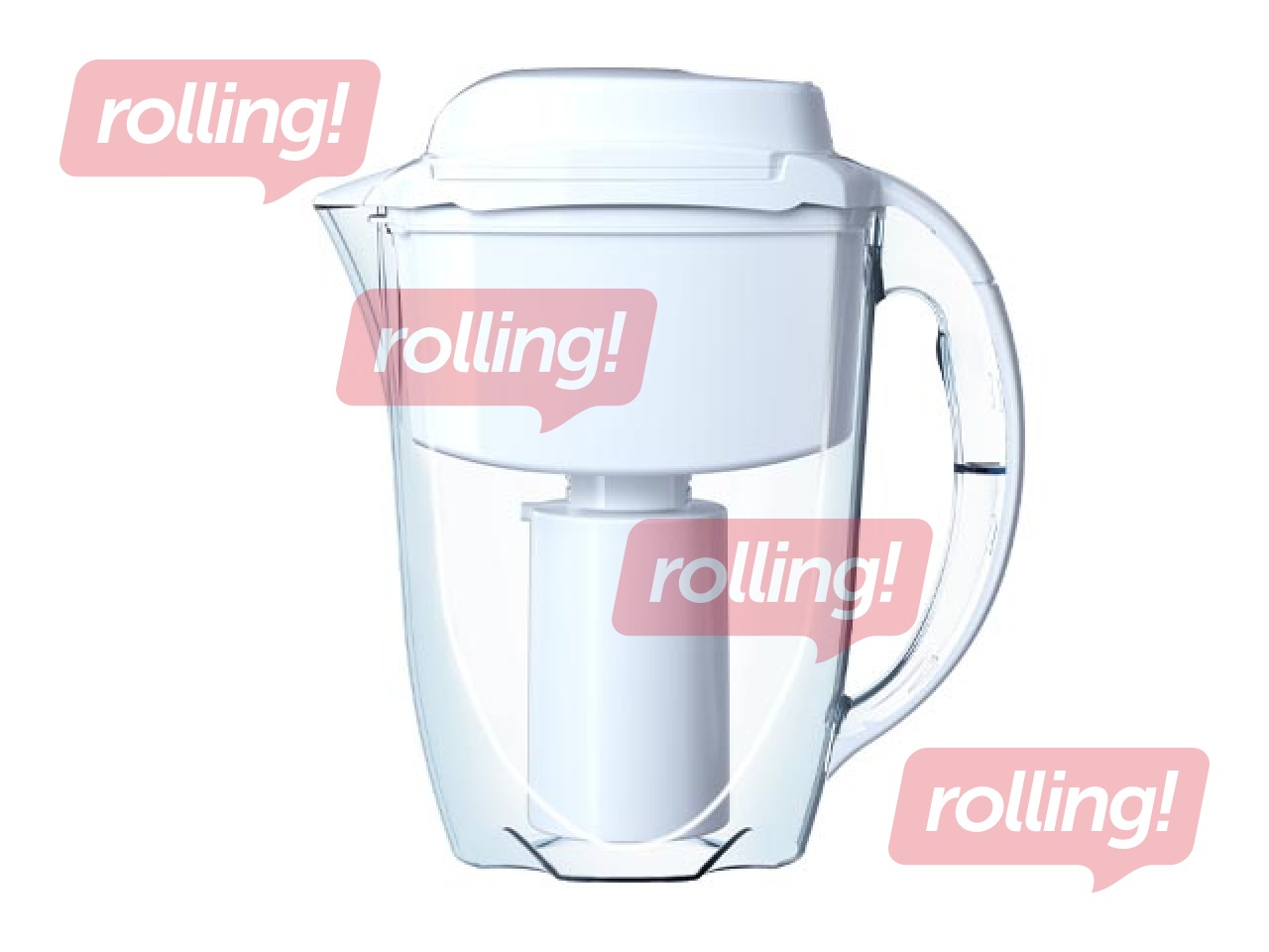 Water filter jug with battery Aquaphor J. SHMIDT 500, 2.8 L, white
