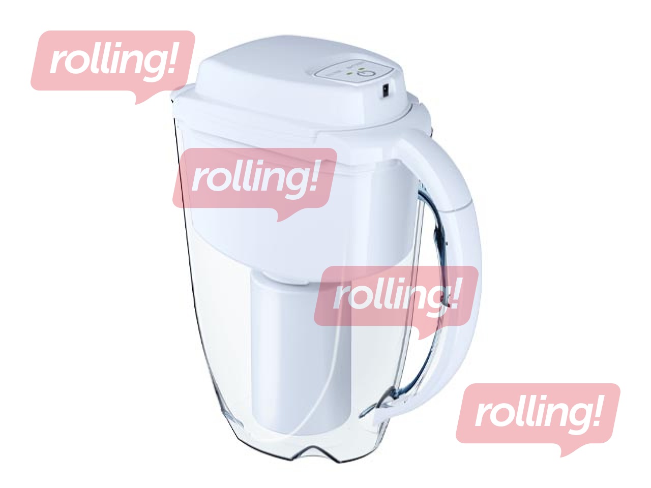 Water filter jug with battery Aquaphor J. SHMIDT 500, 2.8 L, white