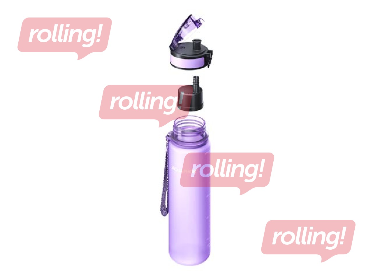 Vee pudel filtriga Aquaphor City, 500ml, lilla + KAMPAANIA! Osta veepudel filtriga ja saa kingitus.