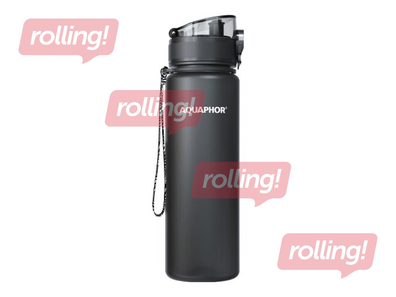 Veepudel filtriga Aquaphor City, 500ml, must + KAMPAANIA! Osta veepudel filtriga ja saa kingitus!