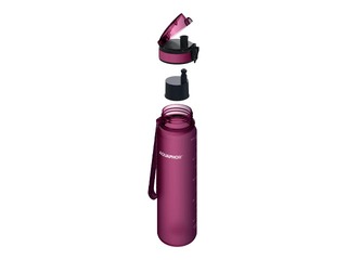 Veepudel filtriga Aquaphor City, rubiinpunane , 500ml