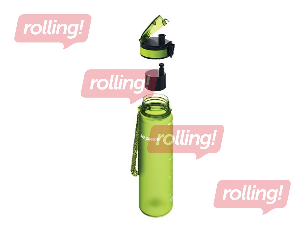 Veepudel filtriga Aquaphor City, 500ml, laimiroheline + KAMPAANIA! Osta veepudel filtriga ja sa