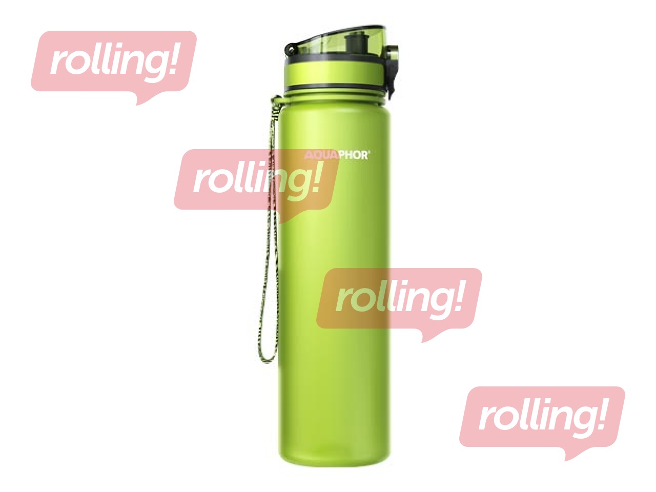 Veepudel filtriga Aquaphor City, 1l, laimiroheline + KAMPAANIA! Osta veepudel filtriga ja sa