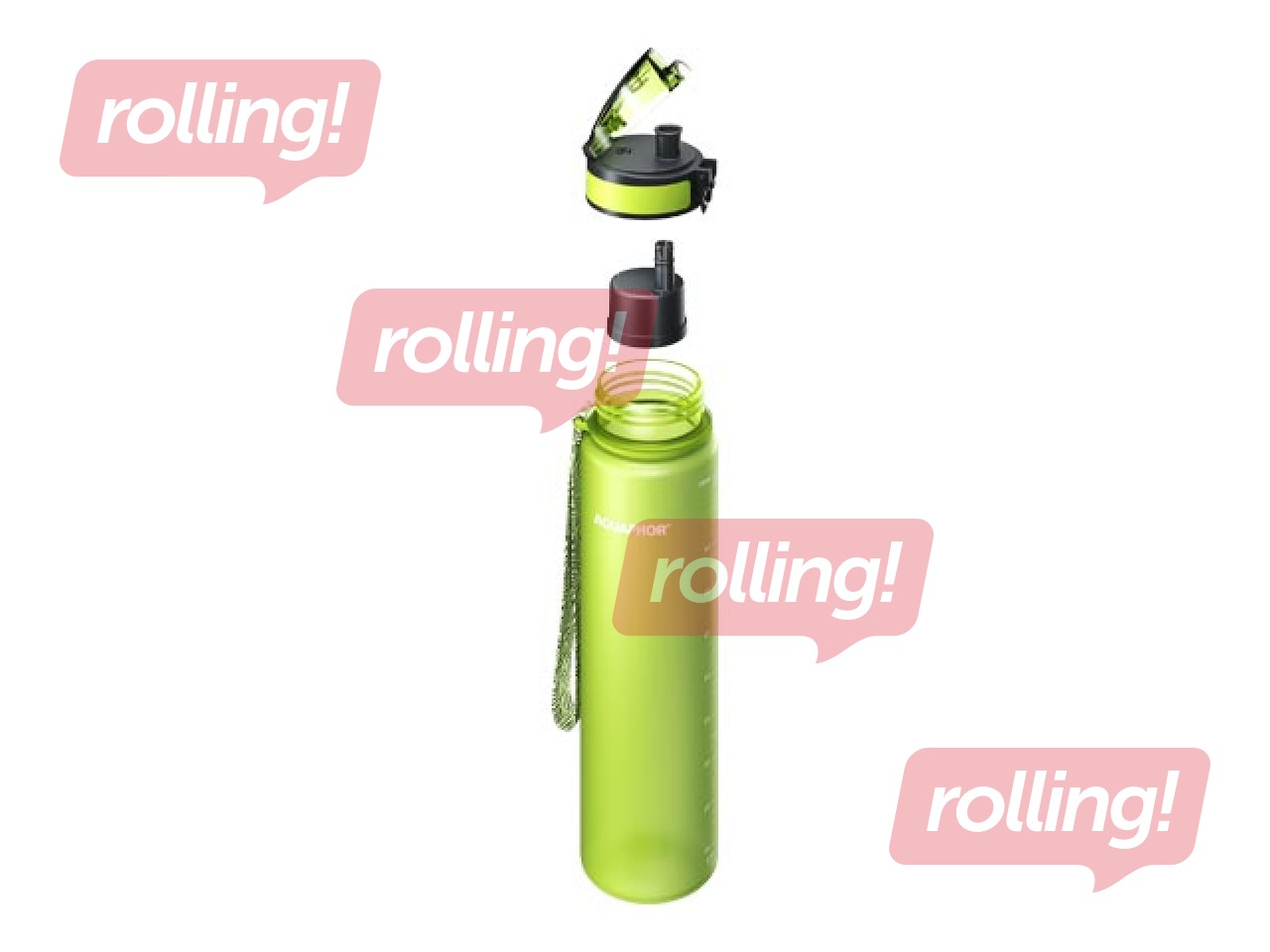 Veepudel filtriga Aquaphor City, 1l, laimiroheline + KAMPAANIA! Osta veepudel filtriga ja sa