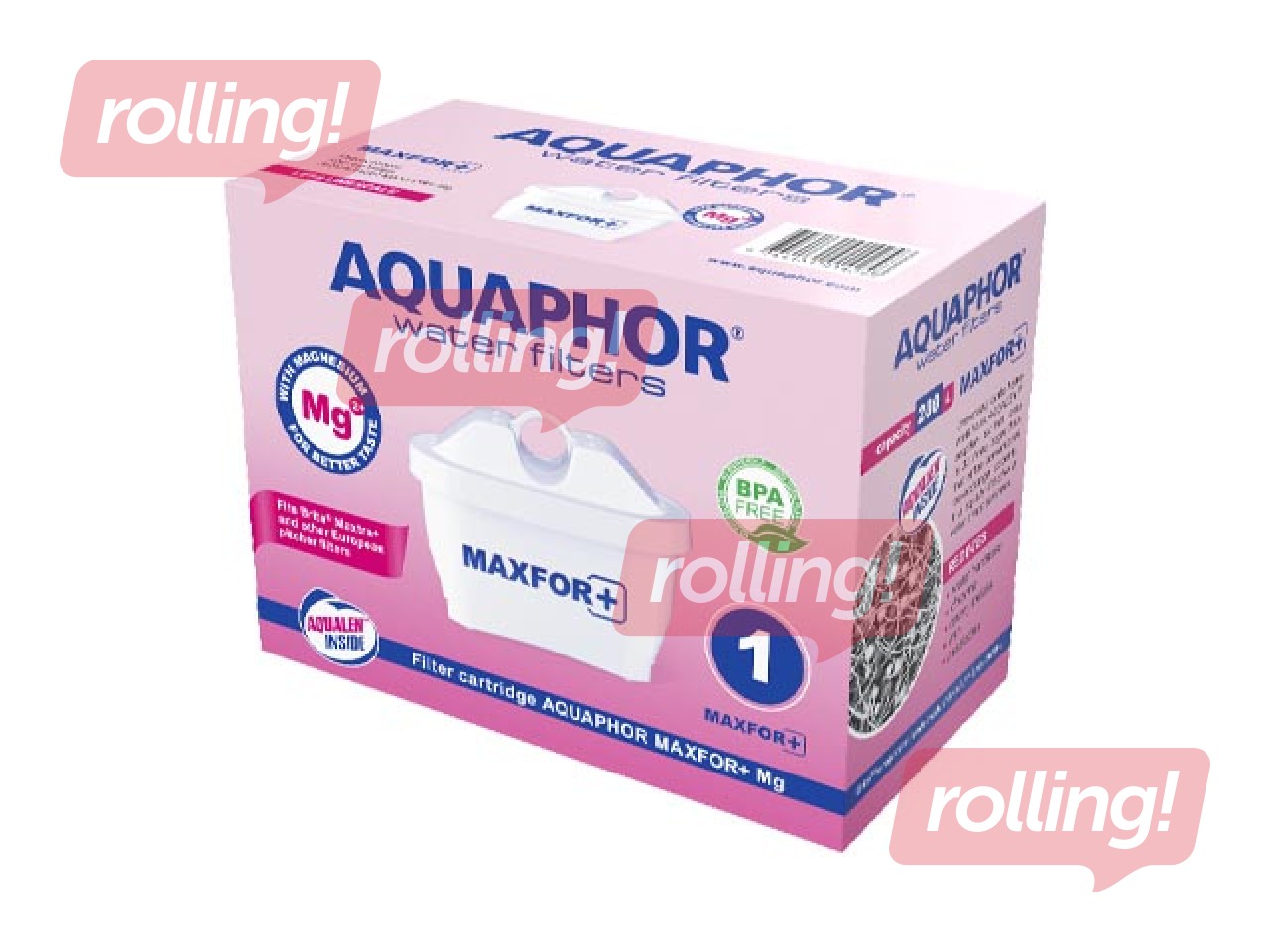 Veefiltri kassett Aquaphor Maxfor+ Mg, 1 tk.