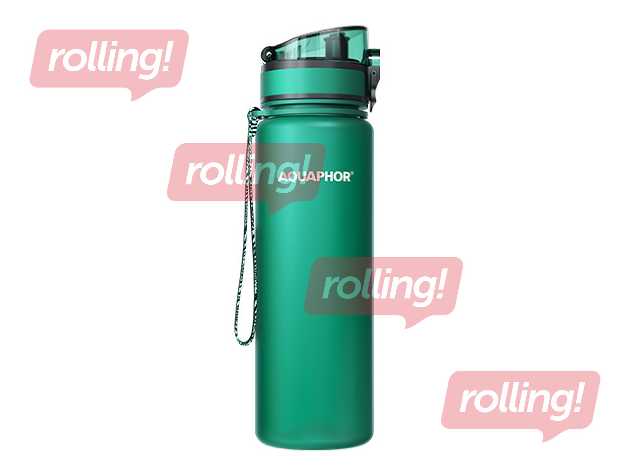 Aquaphor City veepudel filtriga, 500 ml, smaragdroheline + KAMPAANIA! Osta veepudel filtriga ja sa